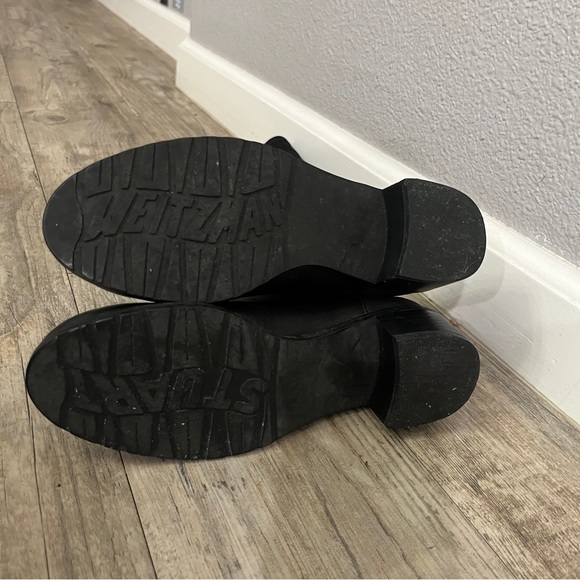 STUART WEITZMAN MIXITUP MEZZAMEZZA BLACK LEATHER KNEE STRETCH CLASSIC 5050 4.5M - Picture 6 of 8